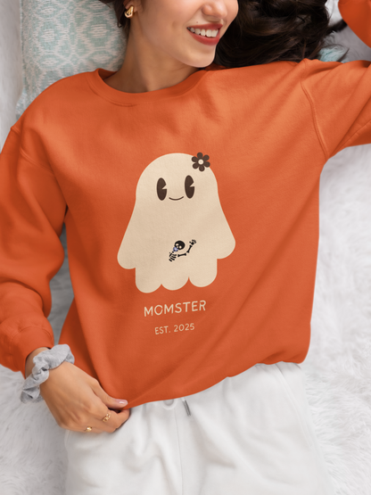 Cute Ghost Momster Sweatshirt